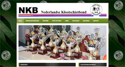 Desktop Screenshot of klootschieten.com